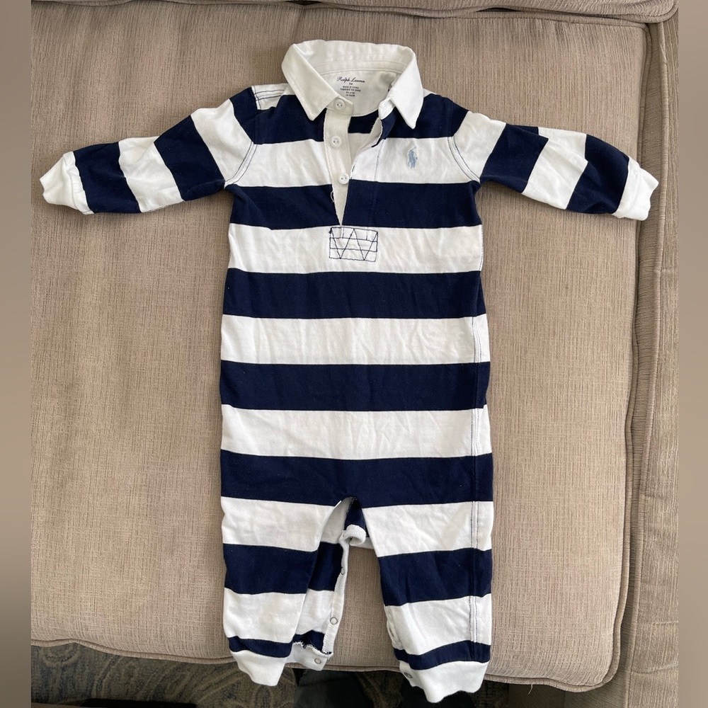 Ralph Lauren Rugby baby Coverall
